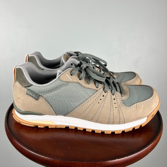 Oboz Women’s Low Casual Hiking Shoes Grey & Light Brown Size 7.5 - Picture 2 of 8